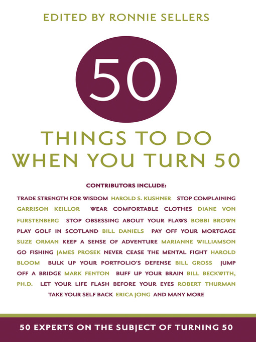Cover image for 50 Things To Do When You Turn 50